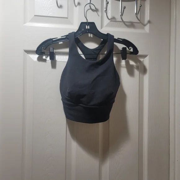 Lululemon Wunder Train Longline Bra *Medium Support, C/D Cup Black SIZE 4 - Picture 6 of 7